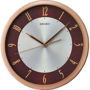 Jam Dinding SEIKO Japan QXA753 QXA753P Red ORIGINAL