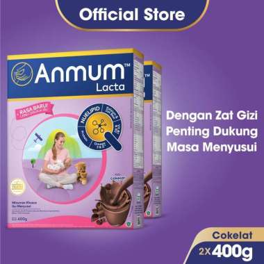 Promo Harga Anmum Lacta Cokelat 400 gr - Blibli