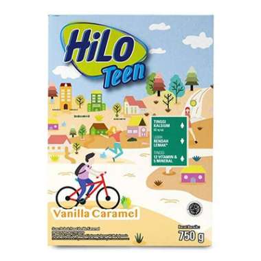 Promo Harga Hilo Teen Vanilla Caramel 750 gr - Blibli