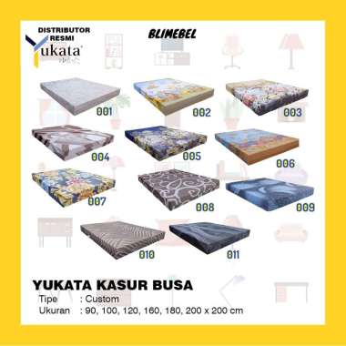 YUKATA CUSTOM Kasur Busa Tebal 20 cm 180 x 200