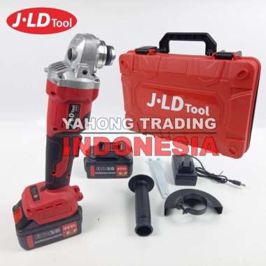 JLD TOOLS CORDLESS ANGLE GRINDER 48V BRUSHLESS MESIN GERINDA 48V