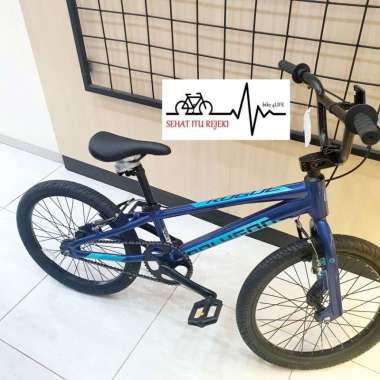 SEPEDA BMX POLYGON ROGUE 20 BLUE Hitam