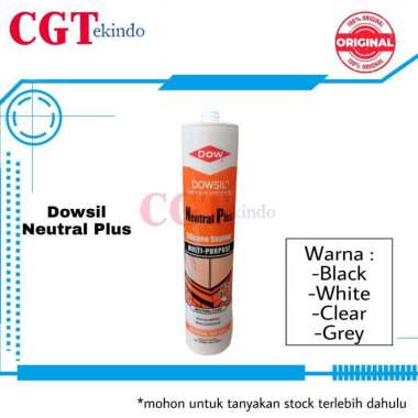 Dowsil Neutral Plus Silicone Sealant / Lem Silikon Netral
