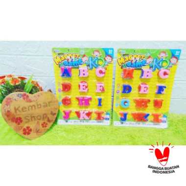 FU1134 Mainan Edukasi Magnetic Game KD Edukatif Anak Magnet Huruf Alfabet Alphabet Abjad Magnetic Ma