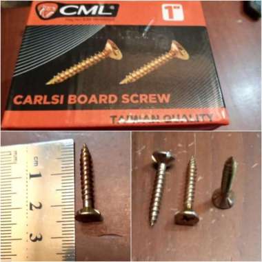 Paku Sekrup Skrup Kuning Grc 6 X 1 Camel Carlsi Board Screw