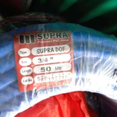 Selang Air Dof 3/4" Inch Tebal Elastis Anti Tekuk Per Roll