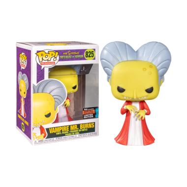 Funko Pop! Television Simpsons S3 Mr. Burns As Dracula NYCC 2019 Action Figure