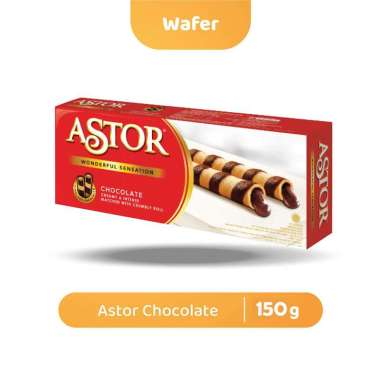 JennToys - ASTOR COKLAT [BESAR] - Makanan Wafer Coklat Biskuit MAYORA ASTOR Chocolate