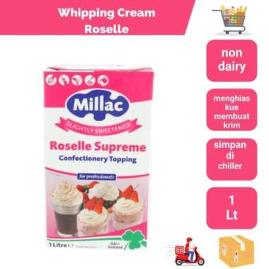 Millac Roselle Supreme / Millac Whipping Cream Roselle Supreme - 1 L