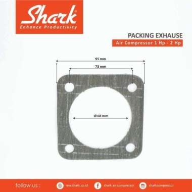 Packing Exhause kompresor Shark 1 Hp dan 2 Hp