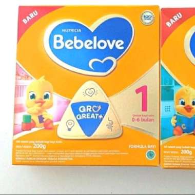 susu bubuk bebelove 1 BEBELOVE1 200g 200 gr 0-6 bulan bebelac GREAT GROW