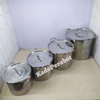 Panci Goreng Sempol - Panci Stainless Deep Fry - Panci Goreng Stainles 25x22