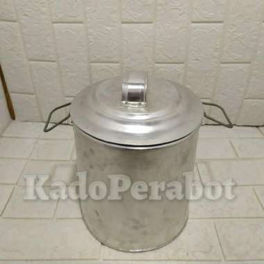 Tong air alumunium 22 - panci dagang - panci masak air jumbo tinggi