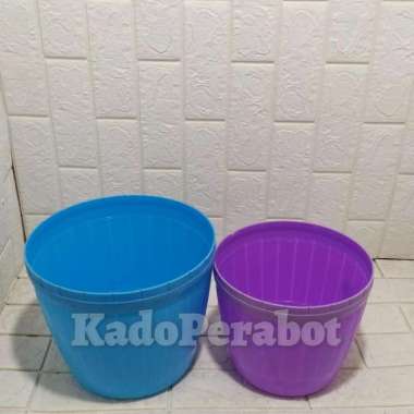 pot bunga lovenia 27 - pot bunga warna - pot bunga cantik- pot kembang Ungu