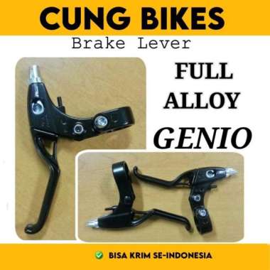 HANDLE REM GENIO untuk SEPEDA MTB BMX lipat FULL ALLOY