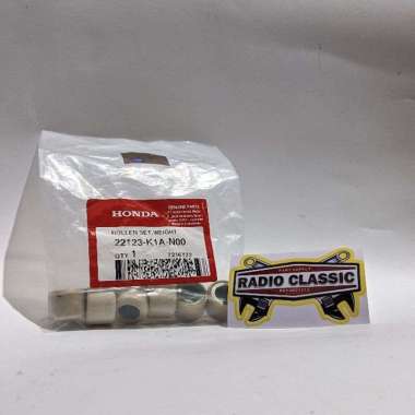 ROLLER SET WEIGHT CVT HONDA BEAT LED 2020 SCOOPY 2021 ORI AHM 22123K1AN00
