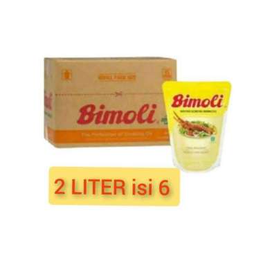 BIMOLI Minyak Goreng 2 liter 1 Dus(isi 6)
