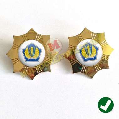 Pin Kementerian Keuangan Model Bulat Pin Kementerian Keuangan Mulyocreative