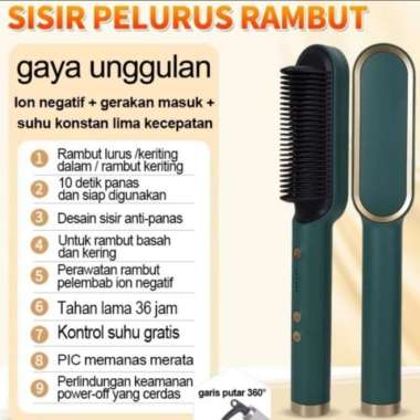 sisir catok pelurus rambut catok sisir pelurus rambut catokan rambut