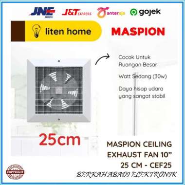 EXHAUST FAN MASPION CEF 25 ORIGINAL KIPAS ATAP MASPION CEF-25 CEF25 - CEF 25