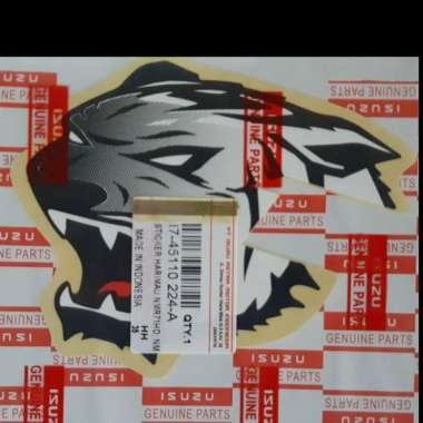 Stiker Macan untuk Kabin Isuzu ELF NMR 71 HD