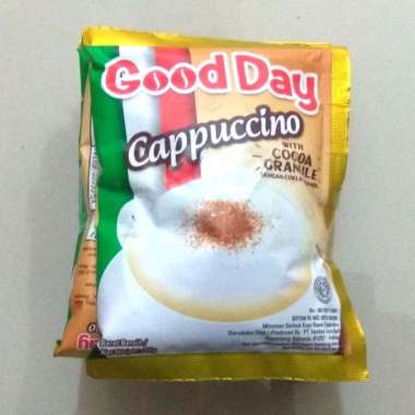 Promo Harga Good Day Cappuccino per 5 sachet 25 gr - Blibli