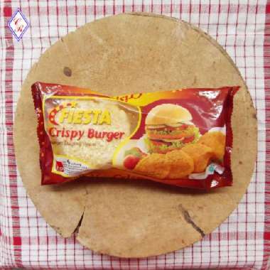 Crispy Burger Fiesta 6pcs 460gr Burger Daging Ayam
