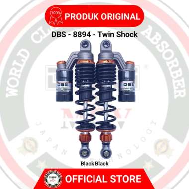 Shock Tabung DBS 8894 GP SERIES 320MM BLACK BLACK