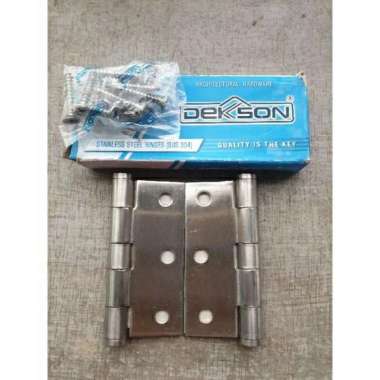 Engsel Jendela 3" Dekson Stainless Steel Sus 304