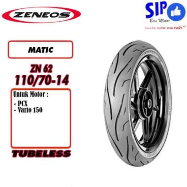Ban motor matic Zeneos ZN62 110 70 14 PCX Vario tubeless