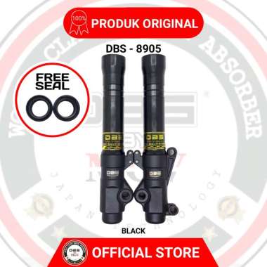 Tabung Shock Depan DBS 8905 G SERIES HONDA VARIO BEAT SCOOPY SPACY BLACK