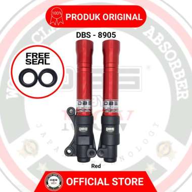 Tabung Shock Depan DBS 8905 G Series Mio Sporty Mio Soul Mio J Mio GT Soul GT Fino Xeon GT125 RED
