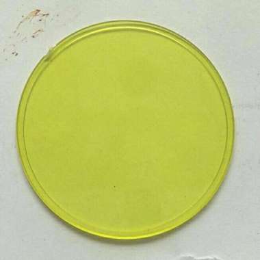 Filter Kuning Yellow Kepala Senter LED SWAT Police Cahaya Sinar Putih