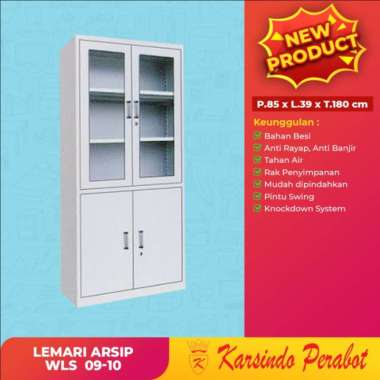 Lemari Arsip/Filling Cabinet/Lemari Kantor import WLS 09-10