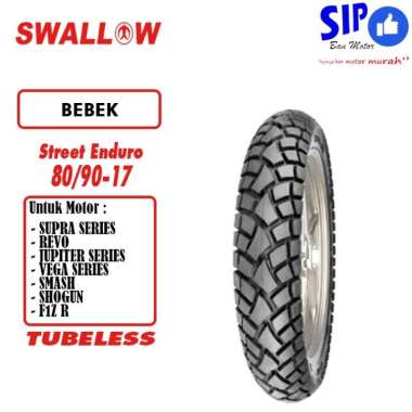 Ban Swallow Ring 17 Katana SB-132 Matic 80/90 Tubeless