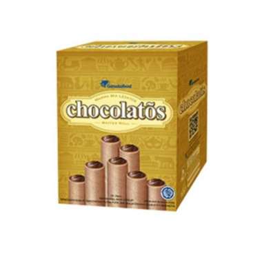 Promo Harga Chocolatos Wafer Roll Cokelat per 24 pcs 8 gr - Blibli