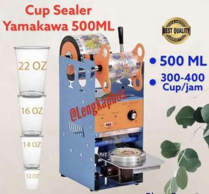Cup Sealer / mesin segel minuman Yamakawa 500ML