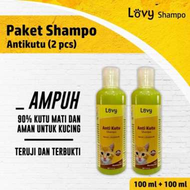 OEM PAKET shampo kucing anti kutu sampo kucing lovy