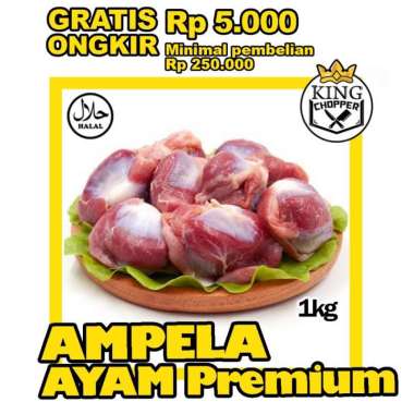 AMPELA AYAM HALAL PREMIUM FROZEN MURAH BEKASI FRESH BERSIH SEGAR BEKU DAGING POTONG MENTAH HATI ATI