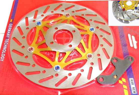 DISC BRAKE 300MM RX KING MOTI PSM DAYTONA KTC RCB PIRINGAN DEPAN RX KING NEW 300MM BULAT