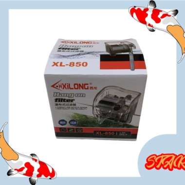 Filter gantung aquarium XILONG XL 850 mini filter hang on aquascape
