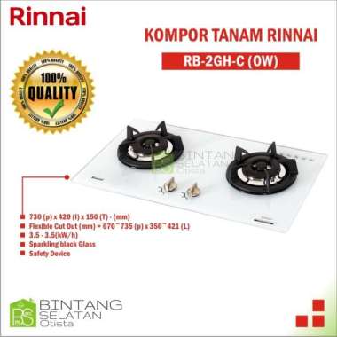 KOMPOR TANAM RINNAI RB-2GH-C (OW)