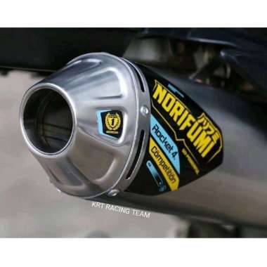 Silincer Norifumi Rocket 4 Kompetition Knalpot Racing KLX Crf Dtracker