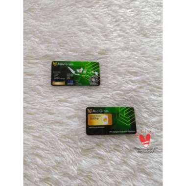 MINIGRAM EMAS BATANGAN 24 karat UKURAN 0,001 gram