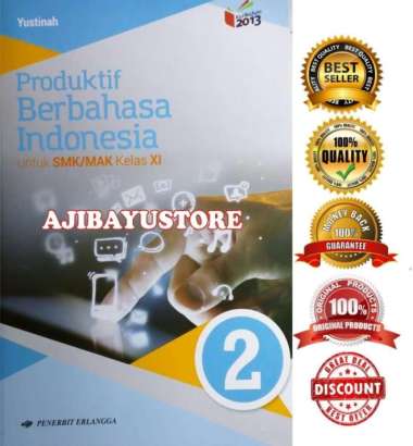 Buku Produktif Berbahasa Indonesia SMK MAK Kelas XI 10 ERLANGGA