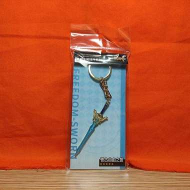 Freedom-Sworn Weapons Series Metal Keychain - Genshin Impact