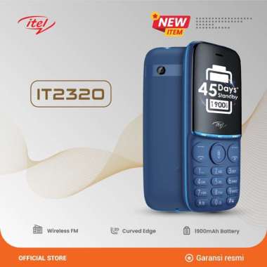 ITEL 2320 FEATURED PHONE Black