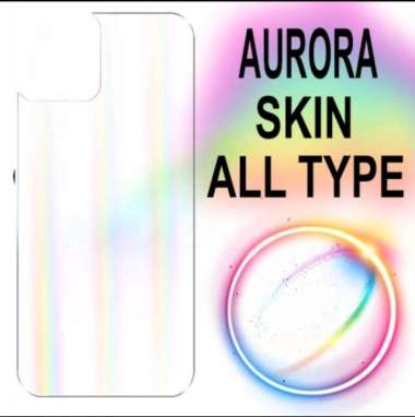 Skin Aurora Oppo A15/A15S, Oppo A16 Anti Gores Belakang Aurora - Bc OPPO A15/A15S