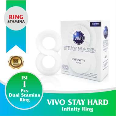 Ring Anti Ejaakulasi Dini -Vivo Stay Hard Infinity Ring Ganda