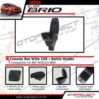 Otoproject Console Box with Bottle Holder for All New Brio